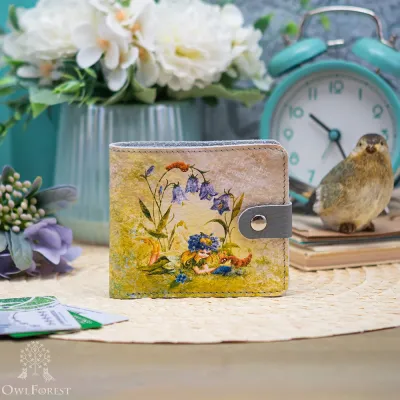 Кошелёк маленький «Сказки и колокольчики»