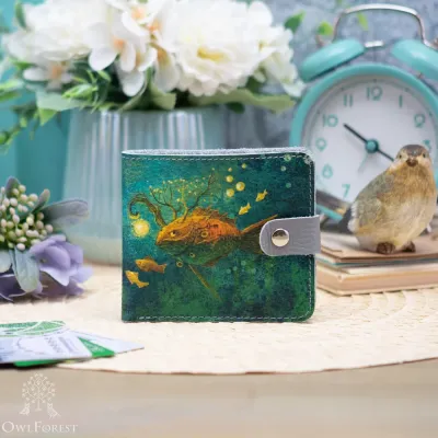 Кошелёк маленький «Речной друид»