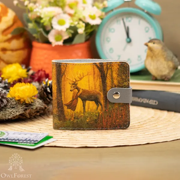 Кошелёк маленький «Лесной олень»