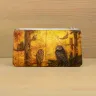 Косметичка кожаная «Совиный лес»
