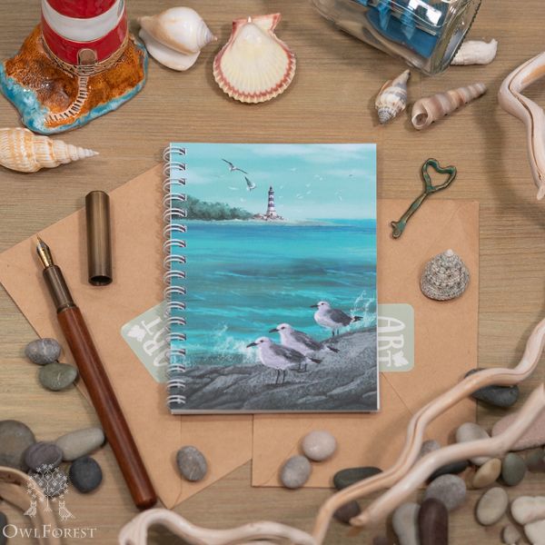 Блокнот А6 «Мыс Вольной чайки»