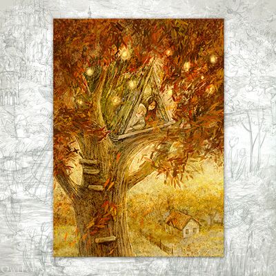 Открытка «Секретный шалаш»