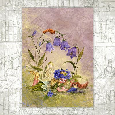 Открытка «Сказки и колокольчики»