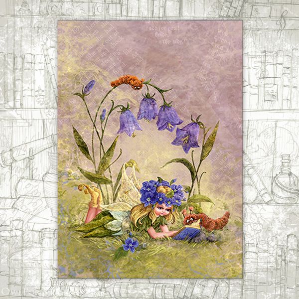 Открытка «Сказки и колокольчики»