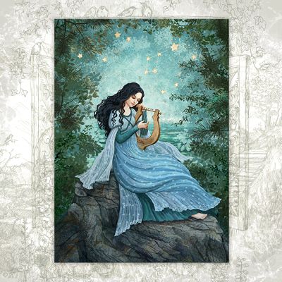 Открытка «Созвездие Лира»