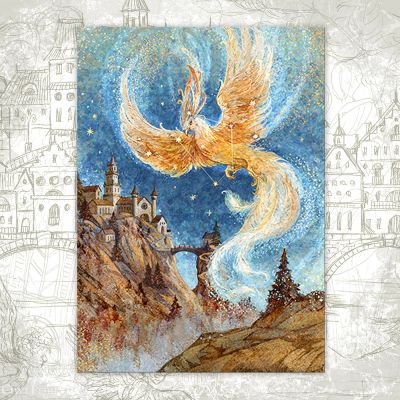 Открытка «Созвездие Феникс»