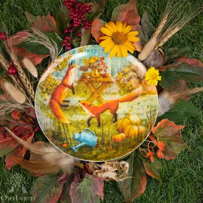 Тарелка «Лисы»