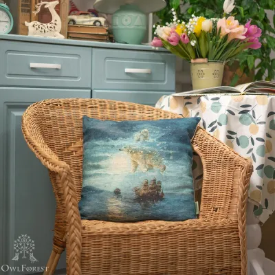 Наволочка «Звёздные медведи»