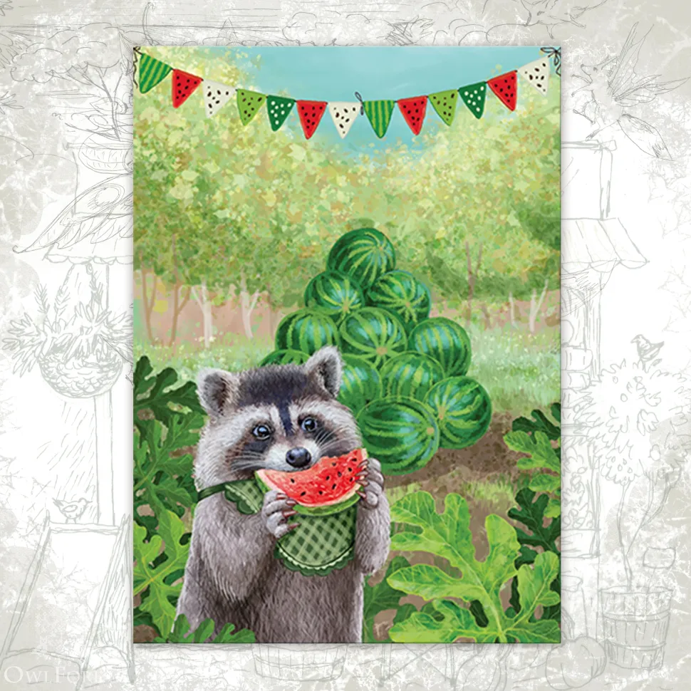 Открытка «Фестиваль арбузов»