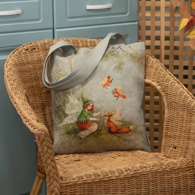 Сумка-шоппер «Феечка и лисы»