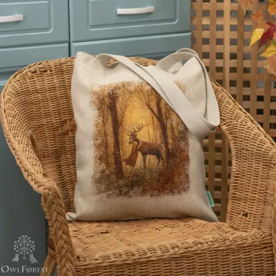 Сумка-шоппер «Лесной олень»