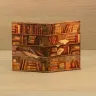 Обложка на паспорт «Книжный шкаф»