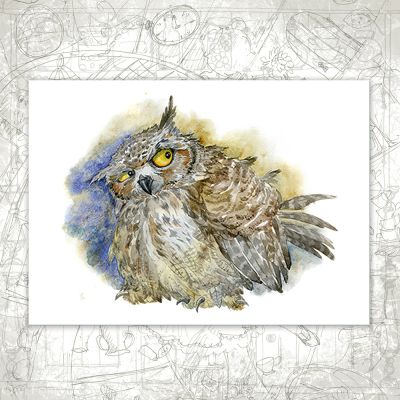 Открытка «Bubo Bubo»