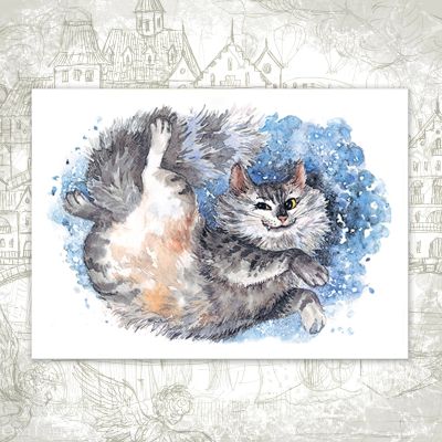 Открытка «Cattus»