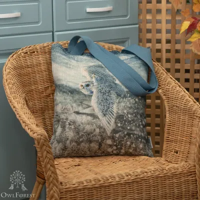 Сумка-шоппер «Принцесса пушистых снежинок»