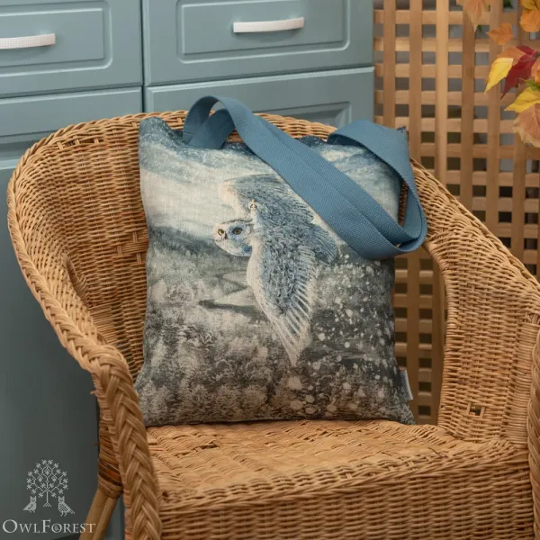 Сумка-шоппер «Принцесса пушистых снежинок»