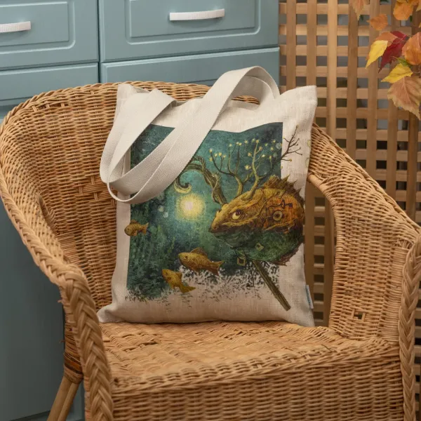 Сумка-шоппер «Речной друид»
