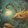 Сумка-шоппер «Речной друид»