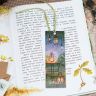 Комплект из 3 книжных закладок «Фонарики»