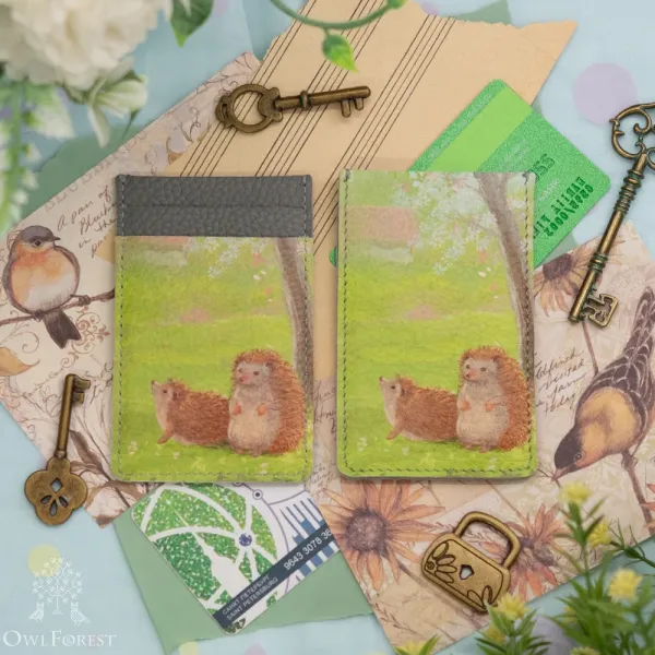 Картхолдер «Дачные ежи»