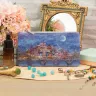 Косметичка кожаная «Ночь»