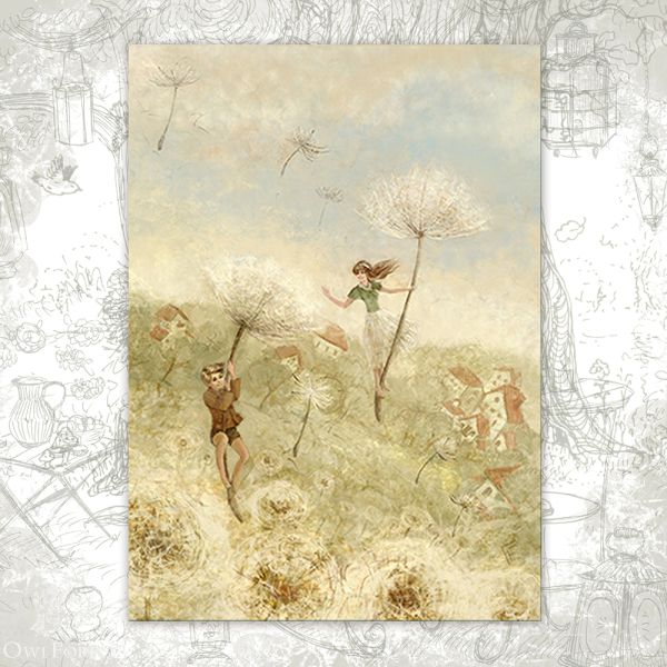 Открытка «День полетов»