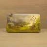 Косметичка кожаная «Романтический пейзаж»