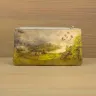 Косметичка кожаная «Романтический пейзаж»