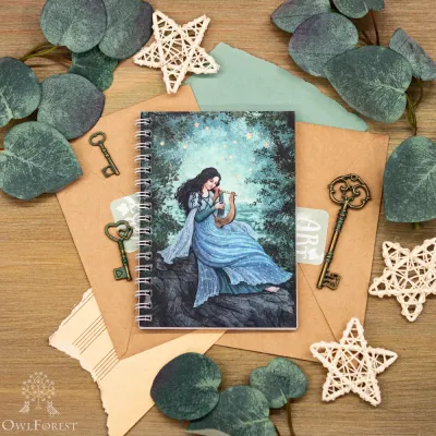 Блокнот А6 «Созвездие Лира»