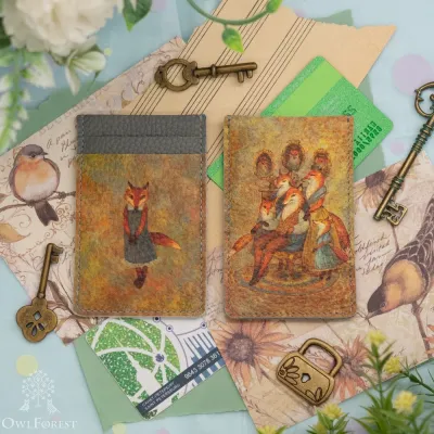 Картхолдер «Рыжий лис»