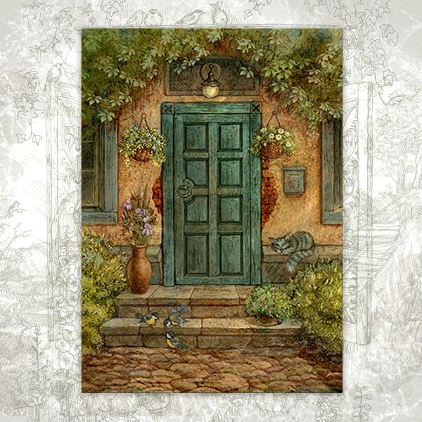 Открытка «Крылечко»