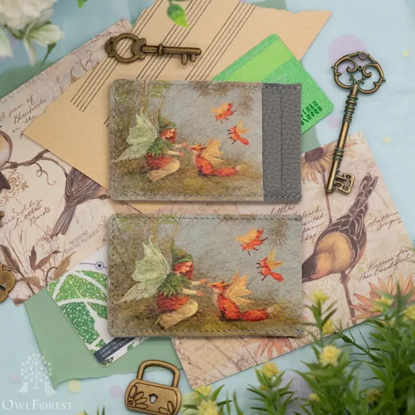 Картхолдер «Феечка и лисы»