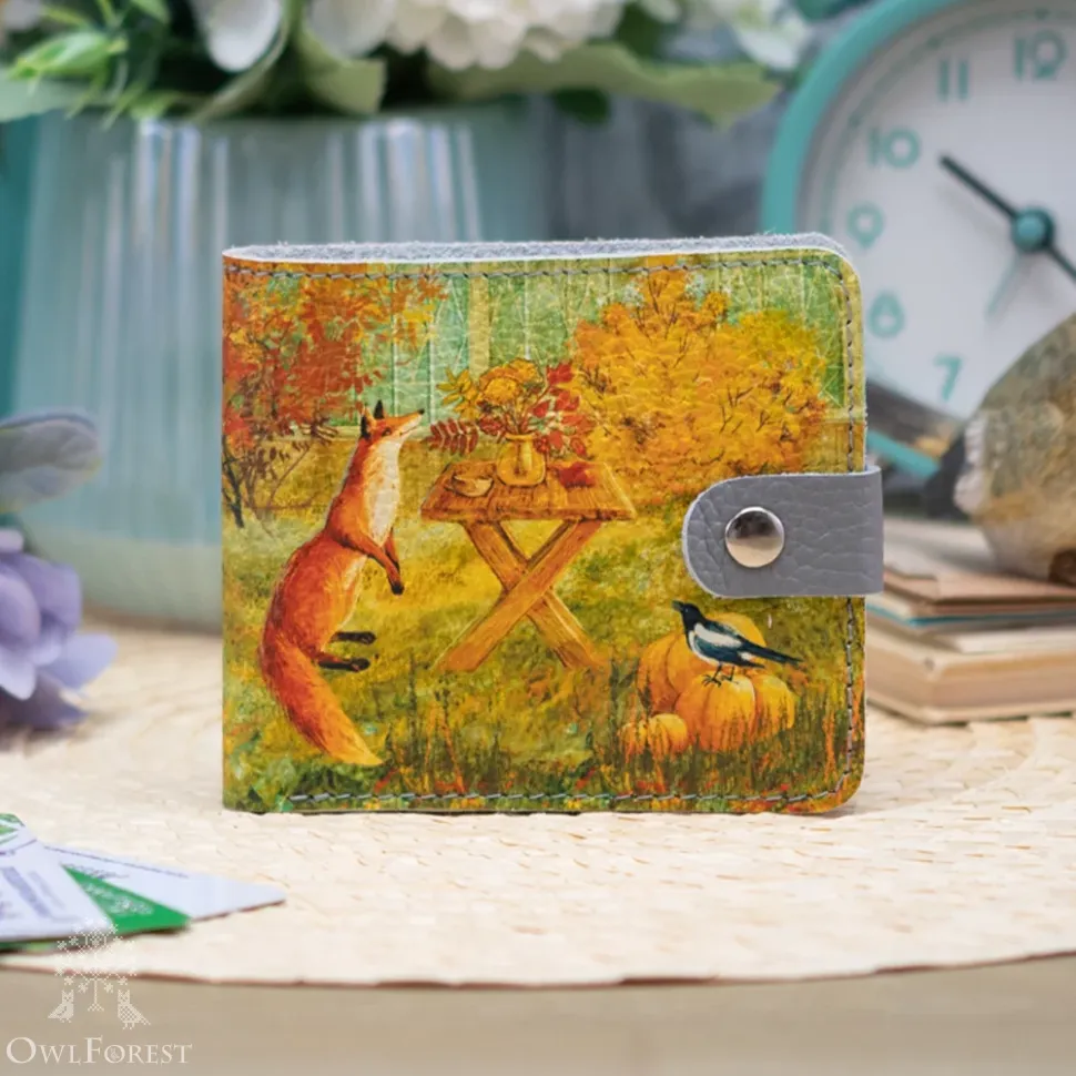 Кошелёк маленький «Лисы»