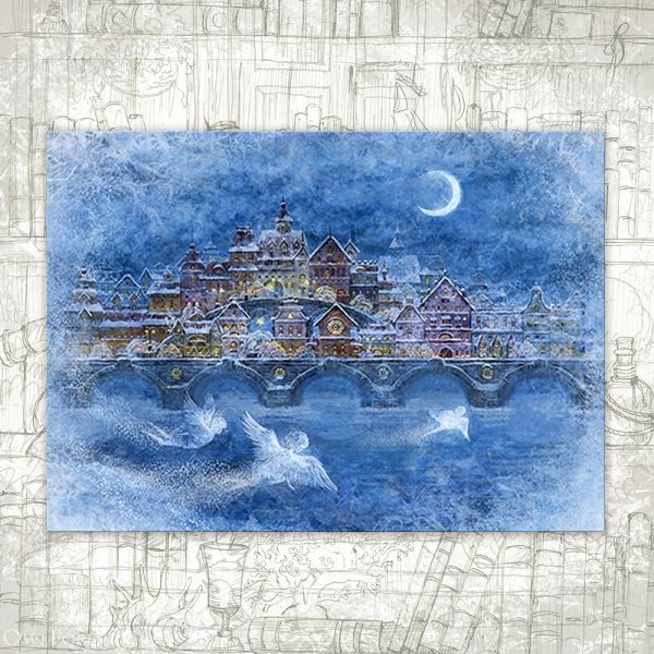 Открытка «Ночь»