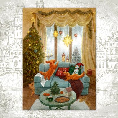 Открытка «Ожидание»