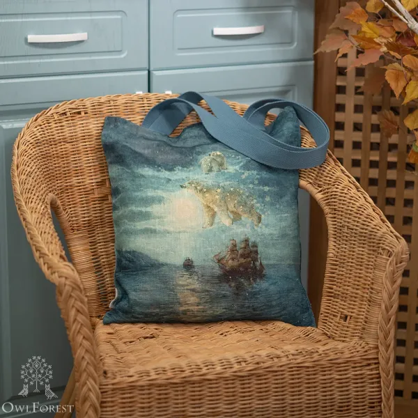 Сумка-шоппер «Звёздные медведи»